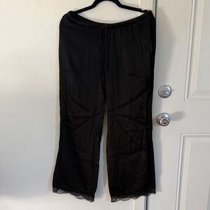 Zara satin pull on pants